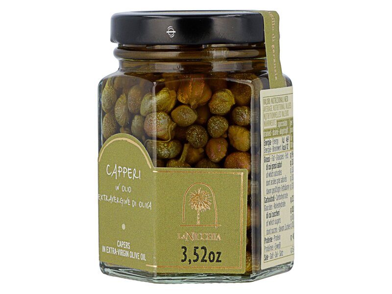 La Nicchia Capperi in Olio Extra Vergine di Oliva 100g