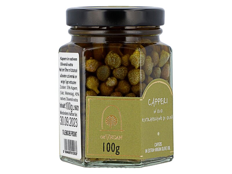 La Nicchia Capperi in Olio Extra Vergine di Oliva 100g