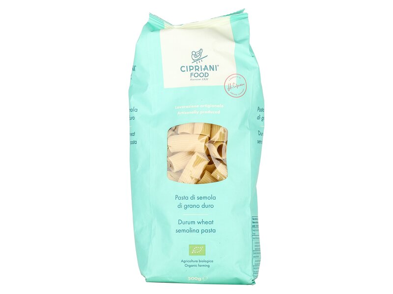 Cipriani Food Rigatoni bio durum száraztészta 500g