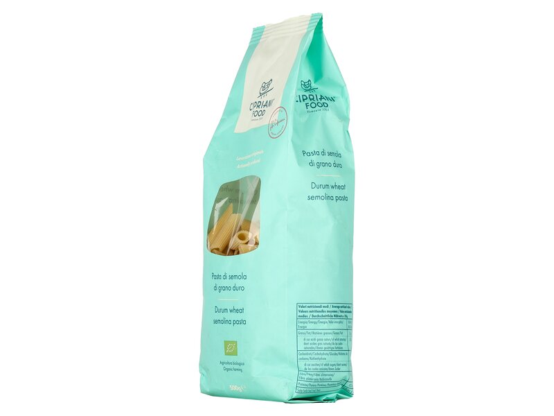 Cipriani Food Penne bio durum száraztészta 500g