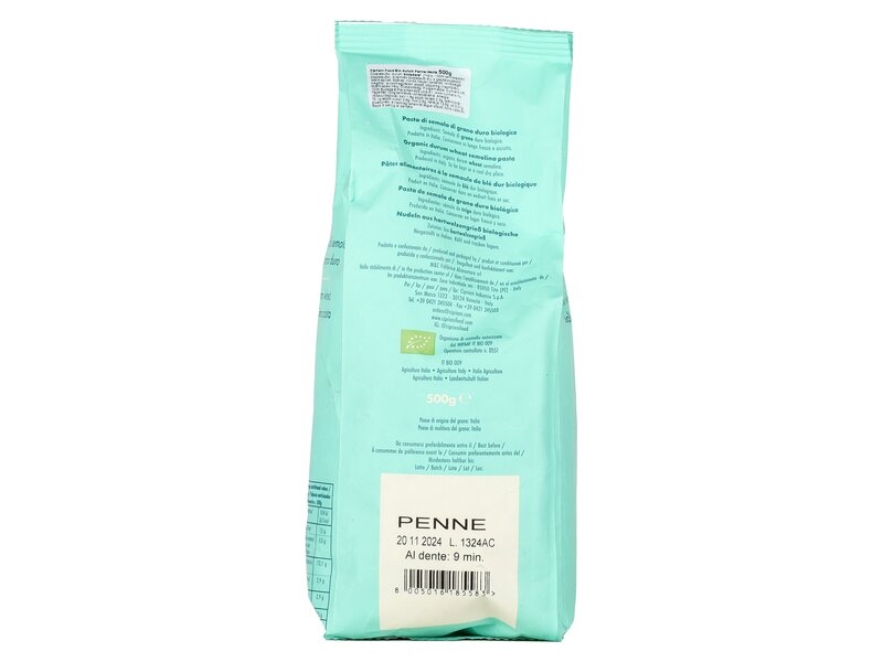 Cipriani Food Penne bio durum száraztészta 500g