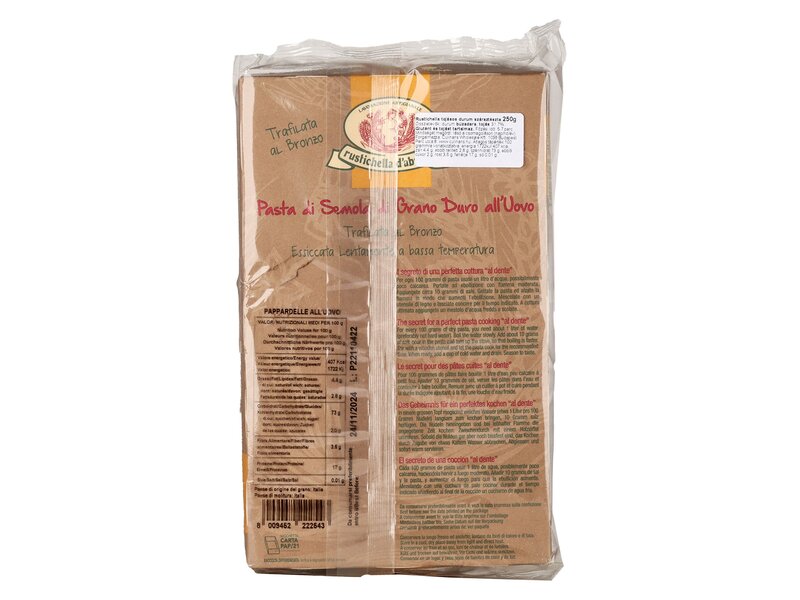 Rustichella Pappardelle all'uovo 250g