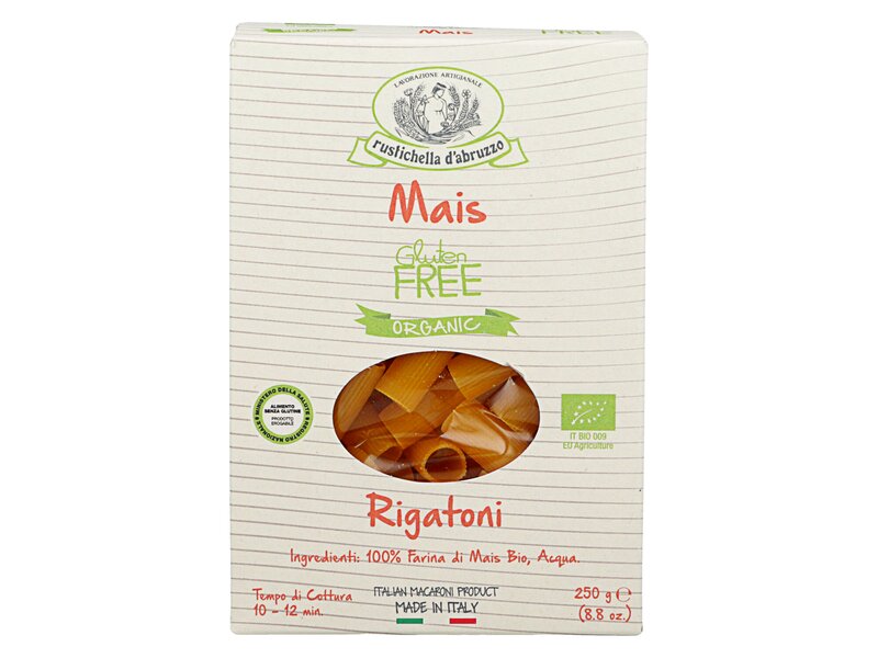 Rustichella Rigatoni di Mais Gluten Free Organic 250g