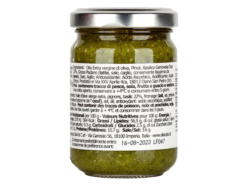 Calvi genovai pesto 130g