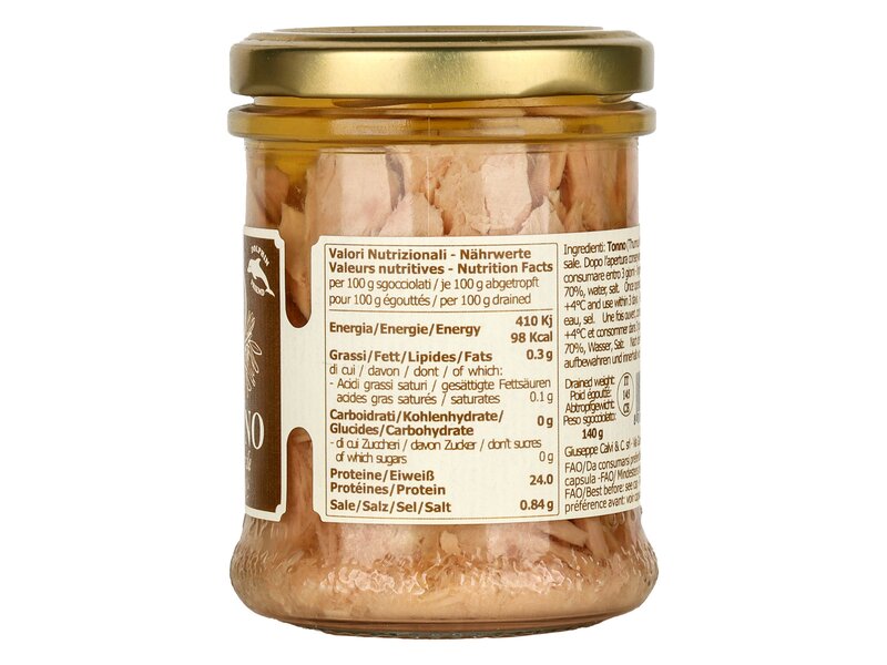 Calvi tonhal természetes lében 200g