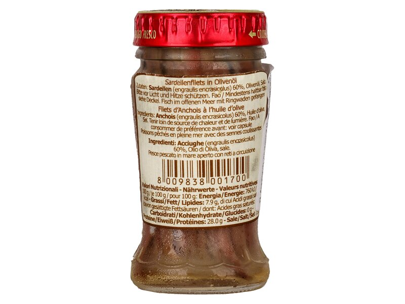 Calvi szardellafilé olajban 95g