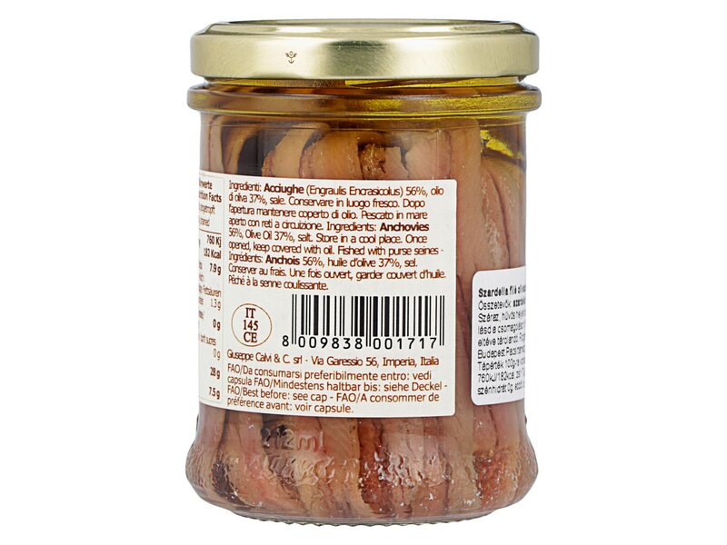 Calvi* Filetti di Acciuga in oliva 200g