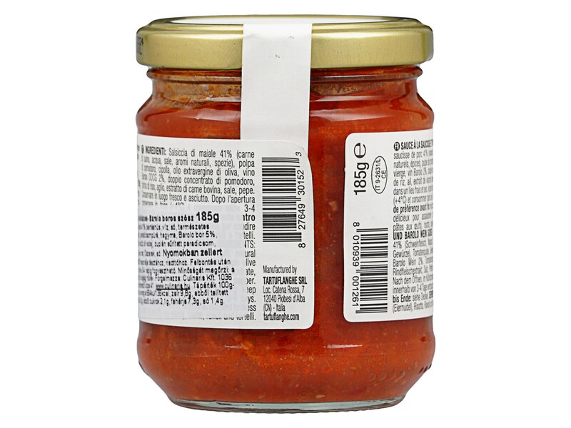 TartufL sugo salsiccia e vino barolo 185g