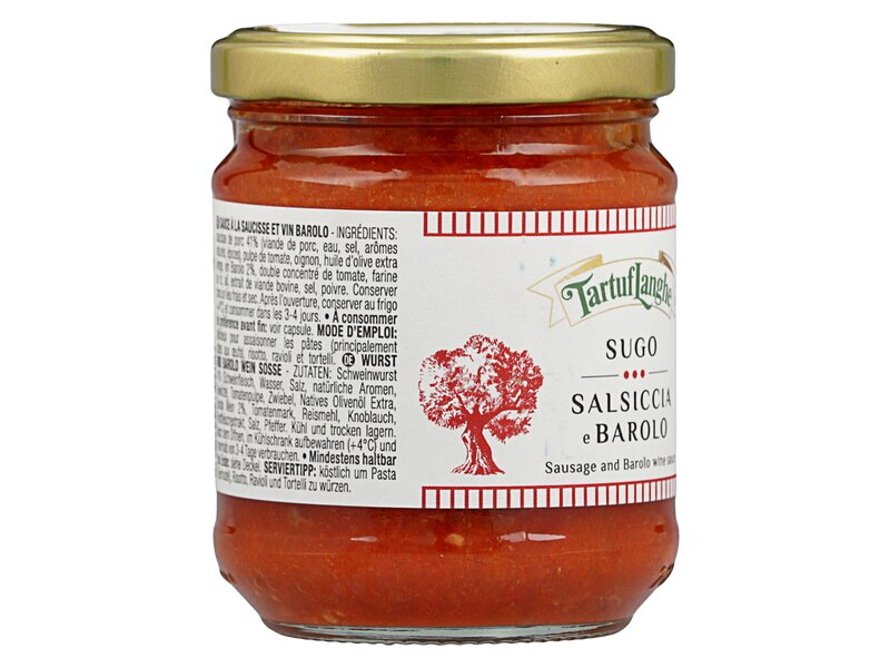 TartufL sugo salsiccia e vino barolo 185g