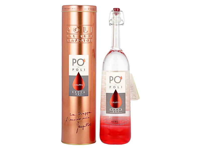 Poli grappa merlot fdd 0,7l