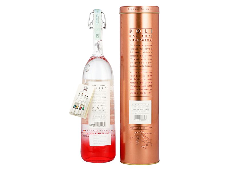 Poli grappa merlot fdd 0,7l
