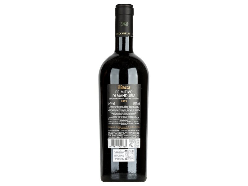 Il Bacca Primitivo di Manduria 2019 0,75l