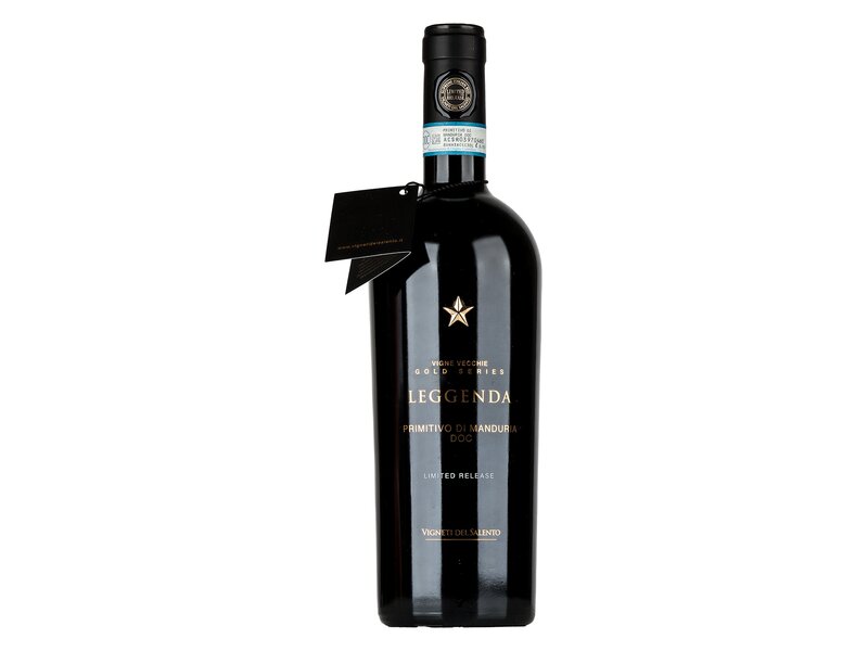 Vigneti del Salento- Leggenda Limited Vigne Vecchie Primitivo di Manduria 2021 0,75l