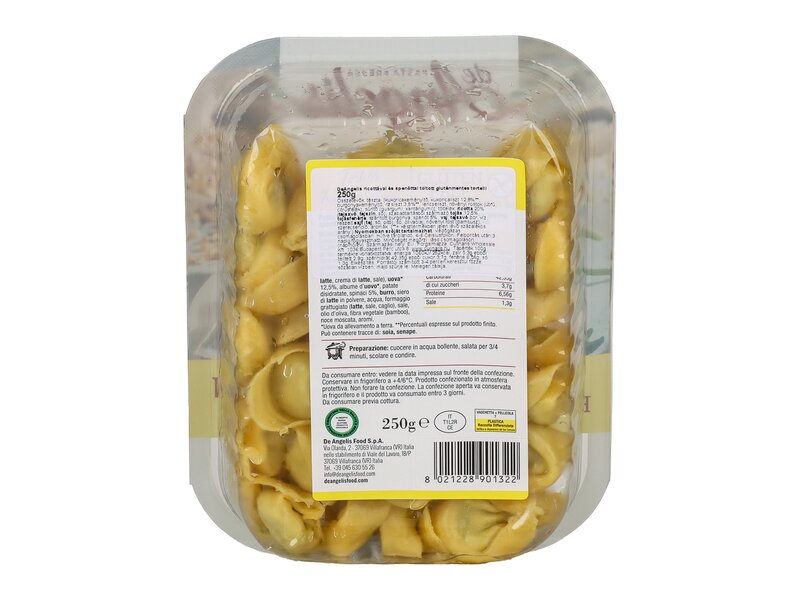 DeAngelis bio ricottával és spenóttal töltött gluténmentes tortelloni 250g