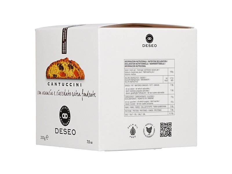 Deseo Cantuccini orange-choc 200g