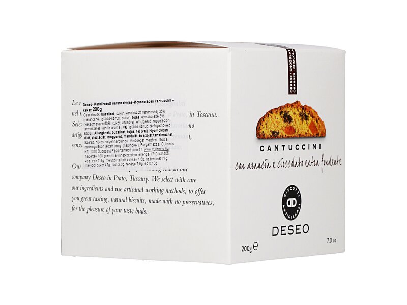 Deseo Cantuccini orange-choc 200g