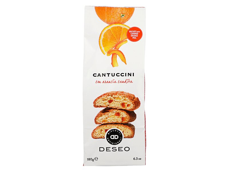 Deseo cantuccini candied orange 180g