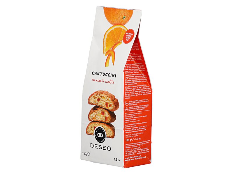 Deseo cantuccini candied orange 180g