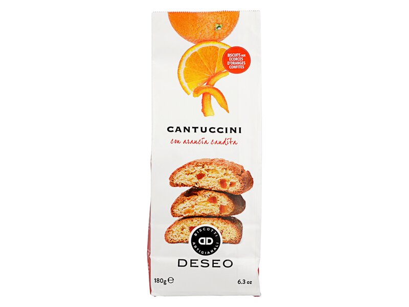 Deseo cantuccini candied orange 180g