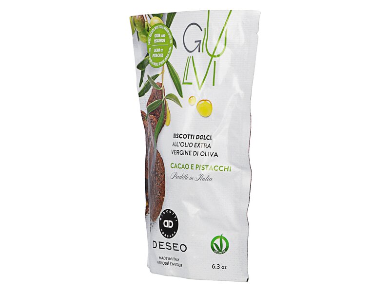 Deseo GiuLivi Biscotti Dolci Cacao e Pistacchi 180g