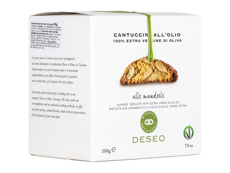 Deseo cantuccini mandulával és extraszűz olívaolajjal 200g