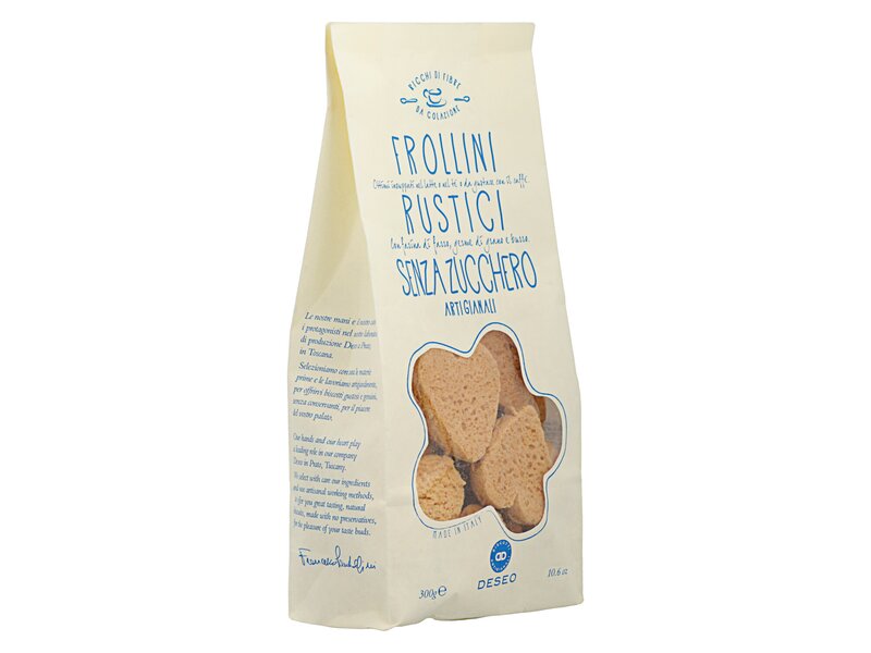 Deseo Frollini Rustici Toscani senza Zucchero 300g