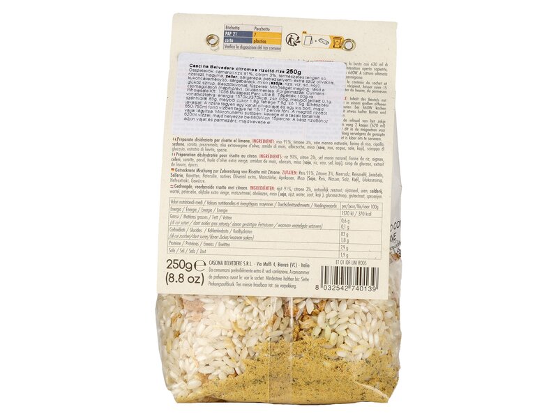 Belvedere Risotto al Limone 250g