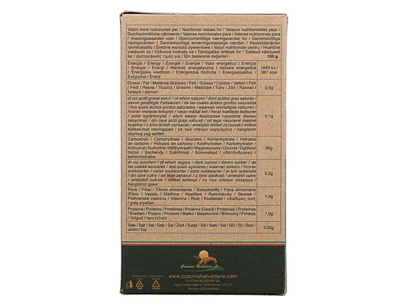 Belvedere Riso superfino Carnaroli 500g