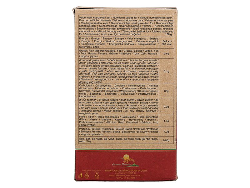 Belvedere Riso superfino Arborio 500g