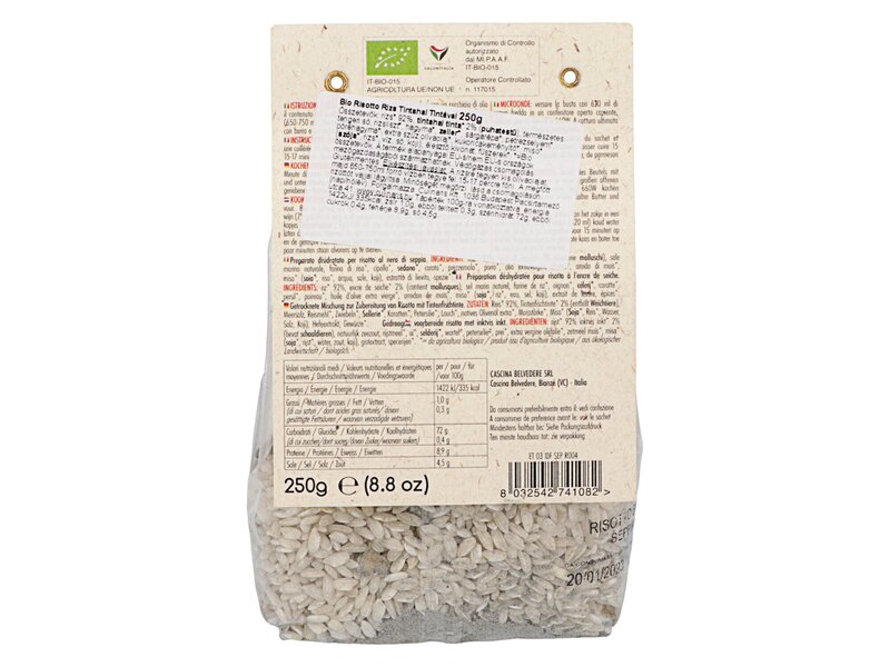 Belvedere Risotto BIO Nero di Seppia 250g