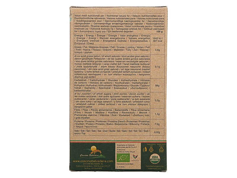 Belvedere Riso BIO Carnaroli extra 500g
