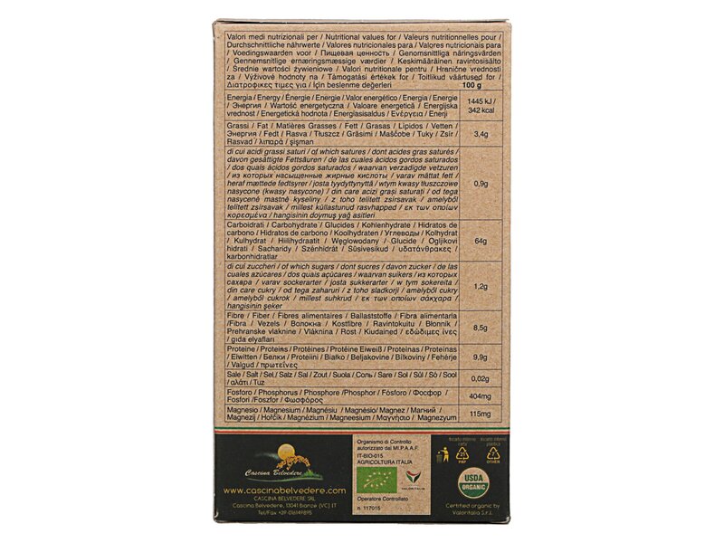 Belvedere Riso integrale Nerone Bio 500g