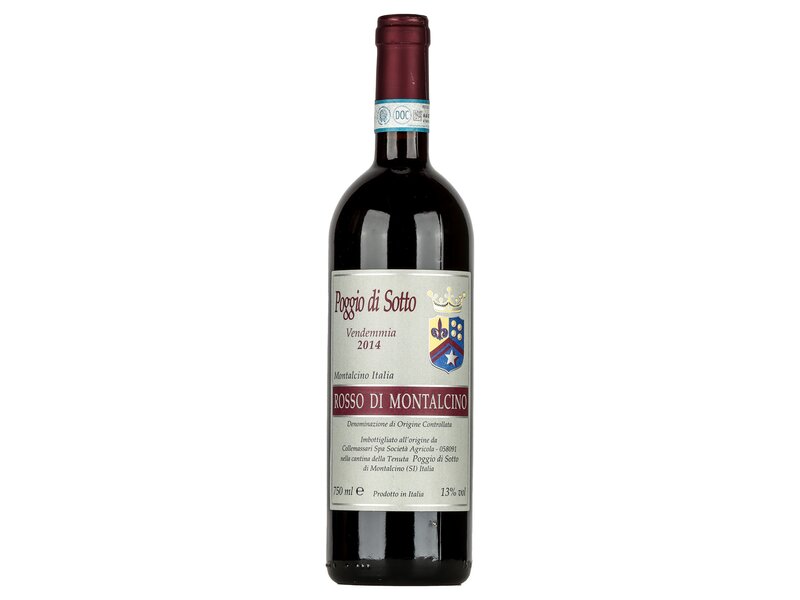 Poggio di Sotto Rosso di Montalcino 2014 0,75l