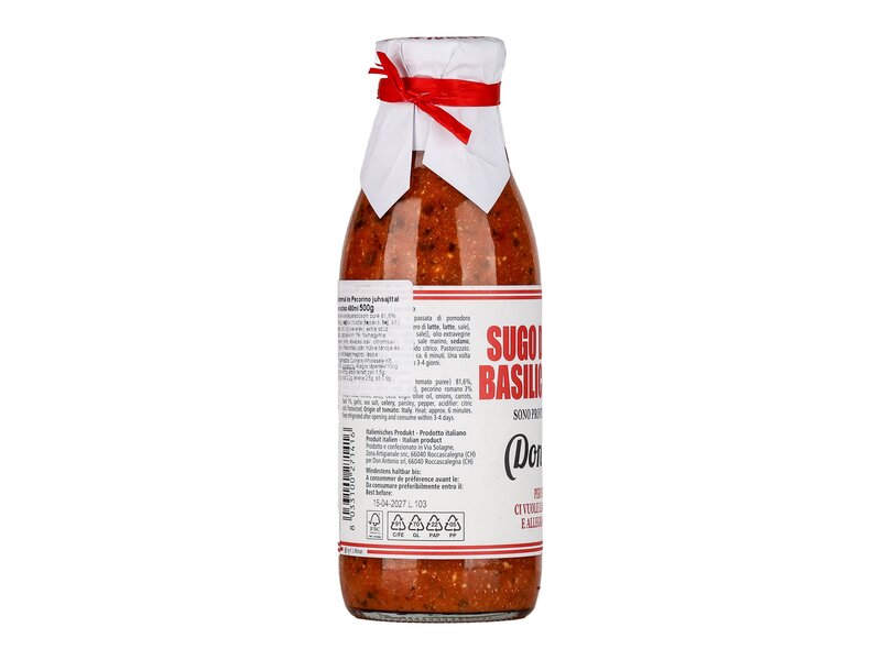 Don Antonio Sugo Basilico Pecorino 500g