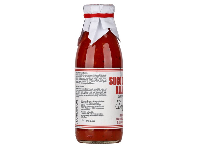 Don Antonio paradicsomszósz szicíliai stílusban 500g