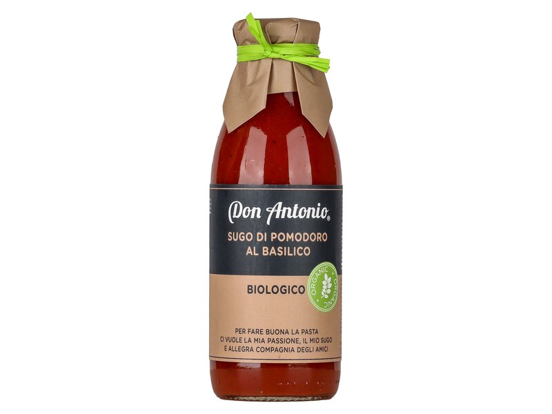Don Antonio BIO bazsalikomos szósz 500g