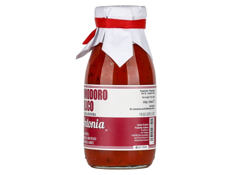 Donna Antonia Bazsalikomos paradicsomszósz 250g