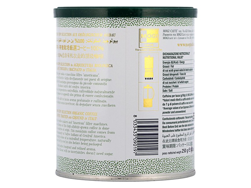 Mogi Coffee Top ground Bio 250g