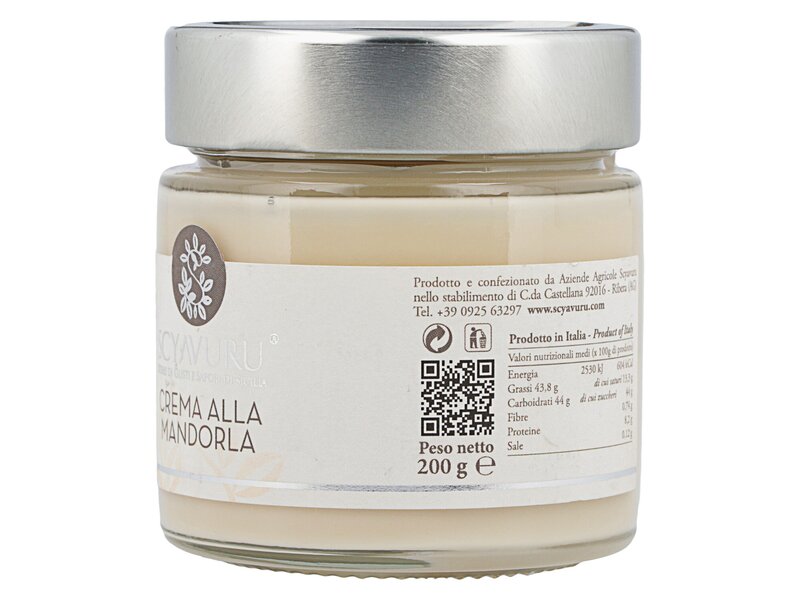 Scyavuru Crema alla Mandorla 200g
