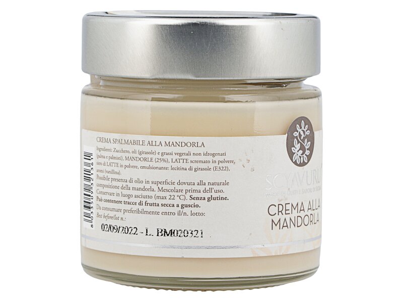 Scyavuru Crema alla Mandorla 200g