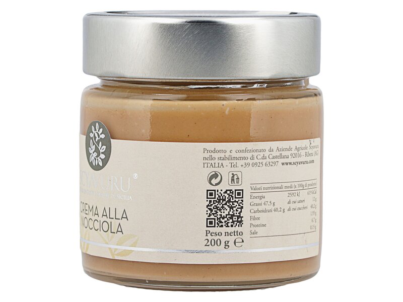 Scyavuru Crema alla Nocciola 200g