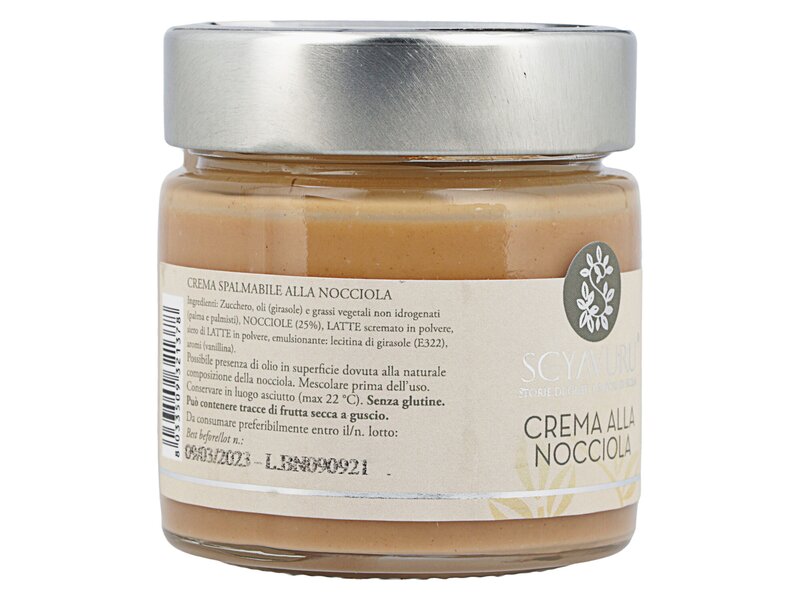 Scyavuru Crema alla Nocciola 200g