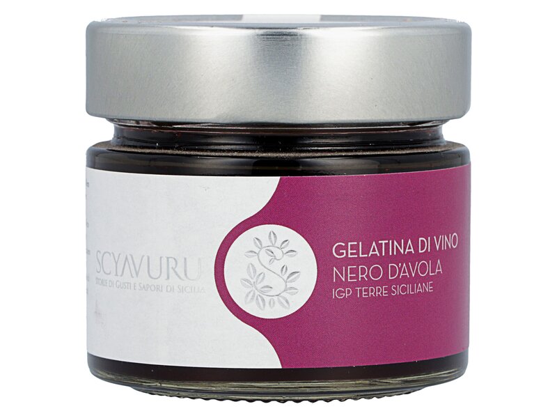 Scyavuru Gelatina di Vino Nero d'Avola 180g