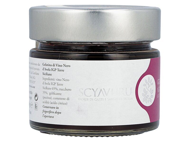 Scyavuru Gelatina di Vino Nero d'Avola 180g