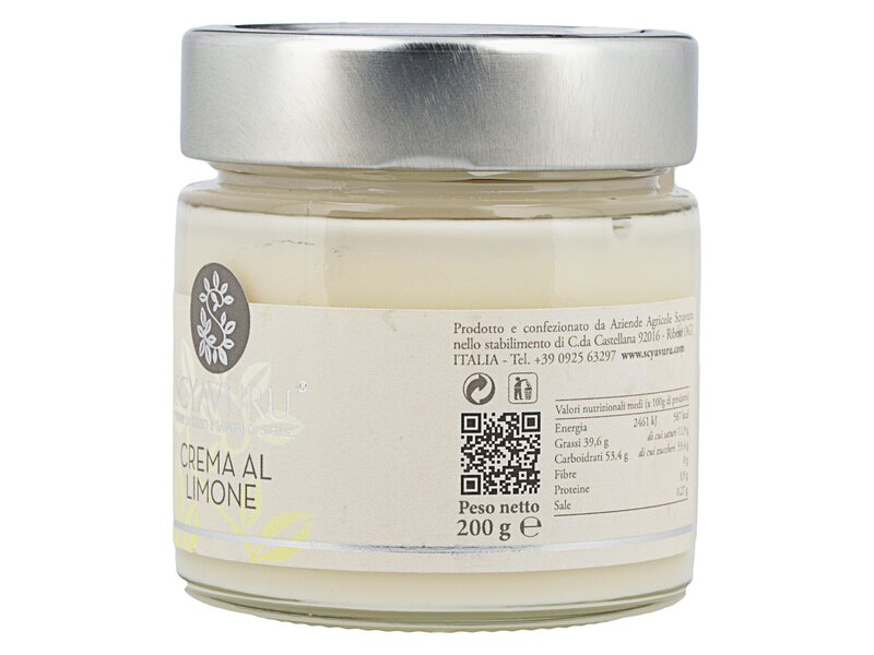 Scyavuru Crema al Limone 200g