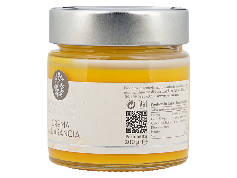 Scyavuru Crema all'Arancia 200g
