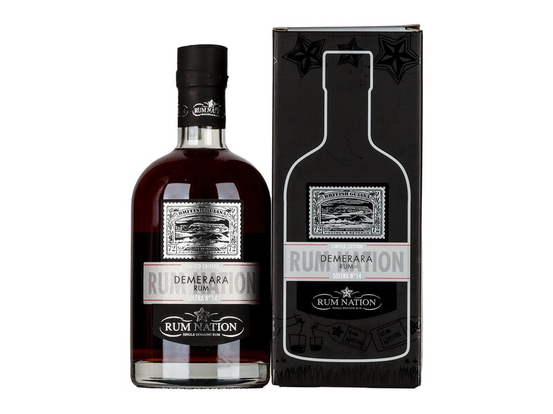 Rum Nation Demerara Solera N. 14 0,7l