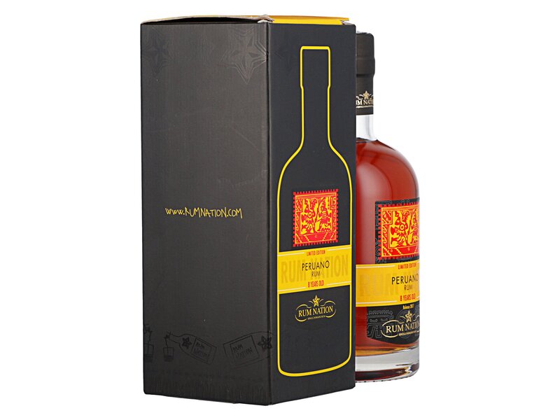 Rum Nation Peruano 8 év 0,7l