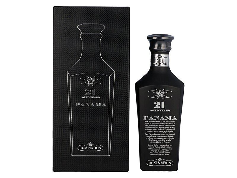 Rum Nation Panama  21 év 0,7l