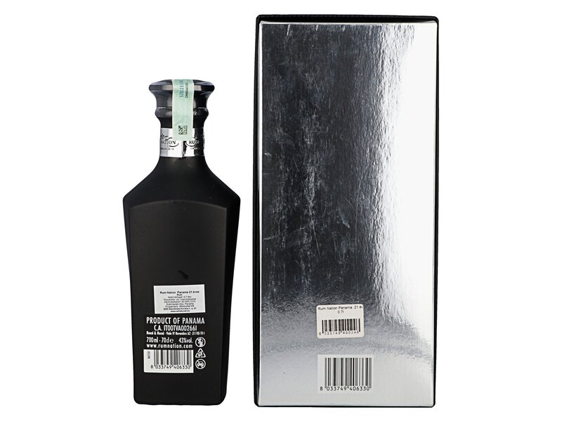 Rum Nation Panama  21 év 0,7l